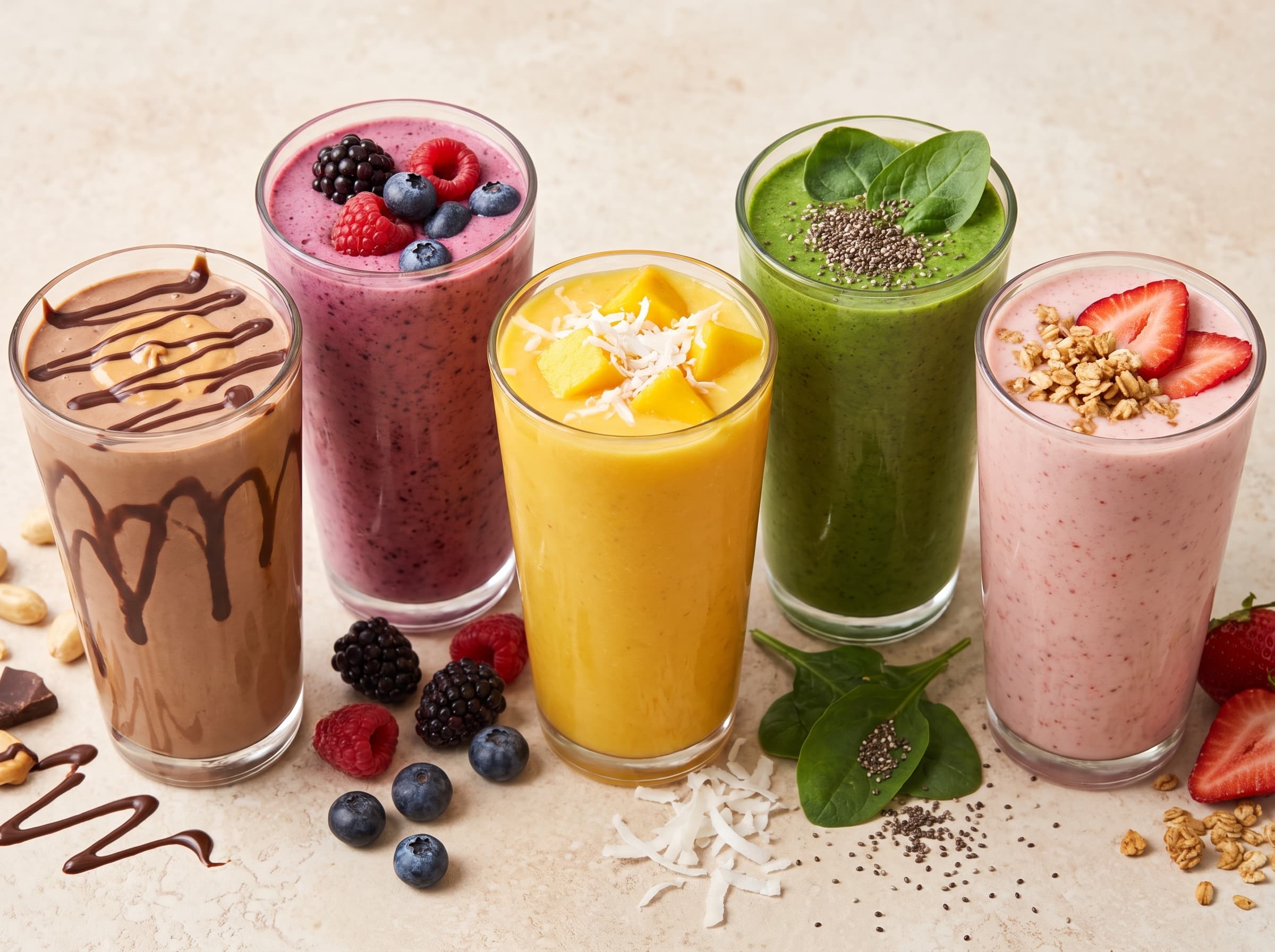 5 High-Protein Smoothie Recipes