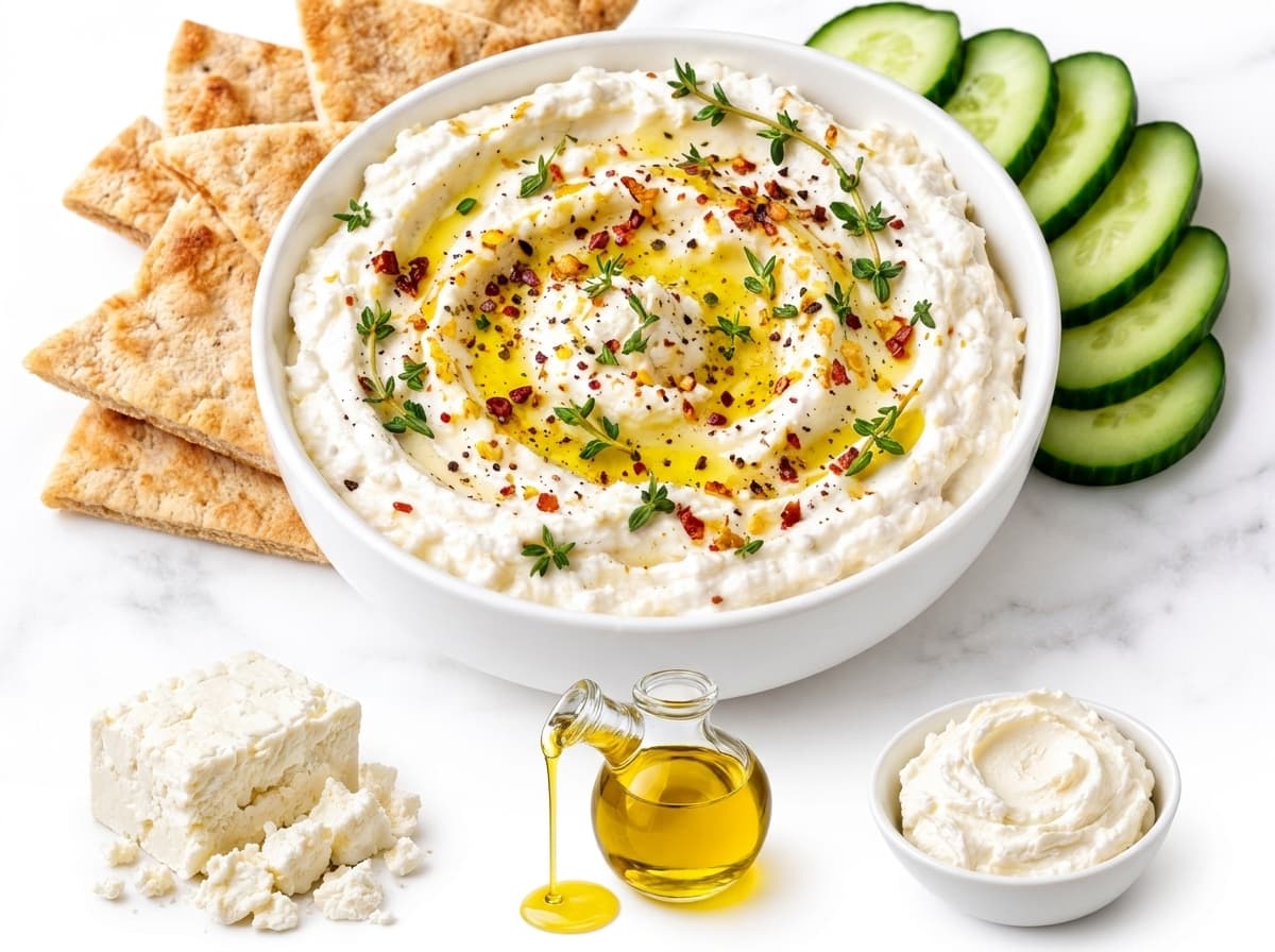 Homemade Whipped Feta Dip